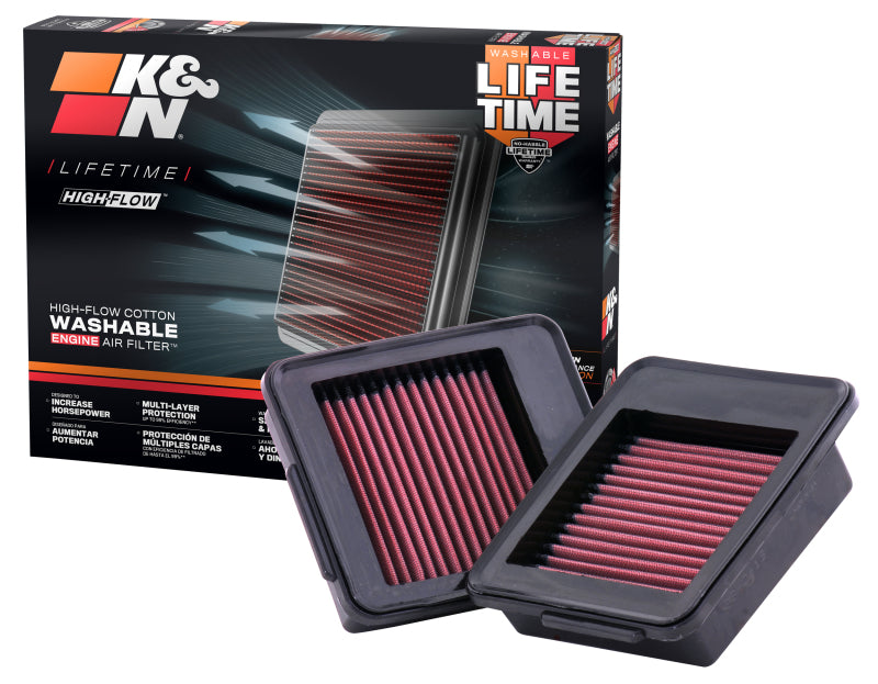 K&N 09+ Nissan GTR Drop In Air Filter