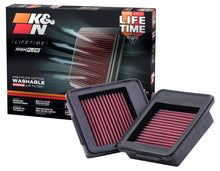 Load image into Gallery viewer, K&amp;N 09+ Nissan GTR Drop In Air Filter