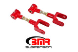 BMR 79-04 Fox Mustang Upper Control Arms On-Car Adj. (Polyurethane) - Red