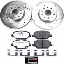 Load image into Gallery viewer, Power Stop 16-19 Chevrolet Camaro Front Z26 Street Warrior Brake Kit