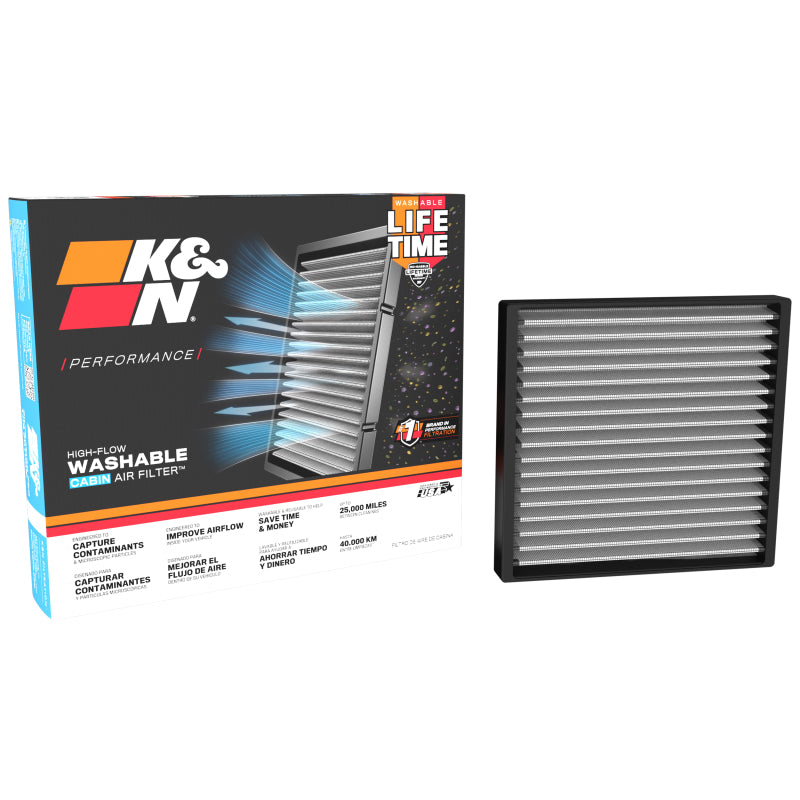 K&N 13-15 Audi A3 1.6L/1.8L/2.0L / 12-15 VW Golf VII 1.6L/2.0L Cabin Air Filter