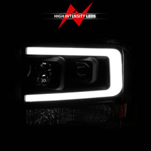 Load image into Gallery viewer, ANZO 99-04 Ford F250/F350/F450/Excursion (excl 99) Projector Headlights - w/ Light Bar Black Housing