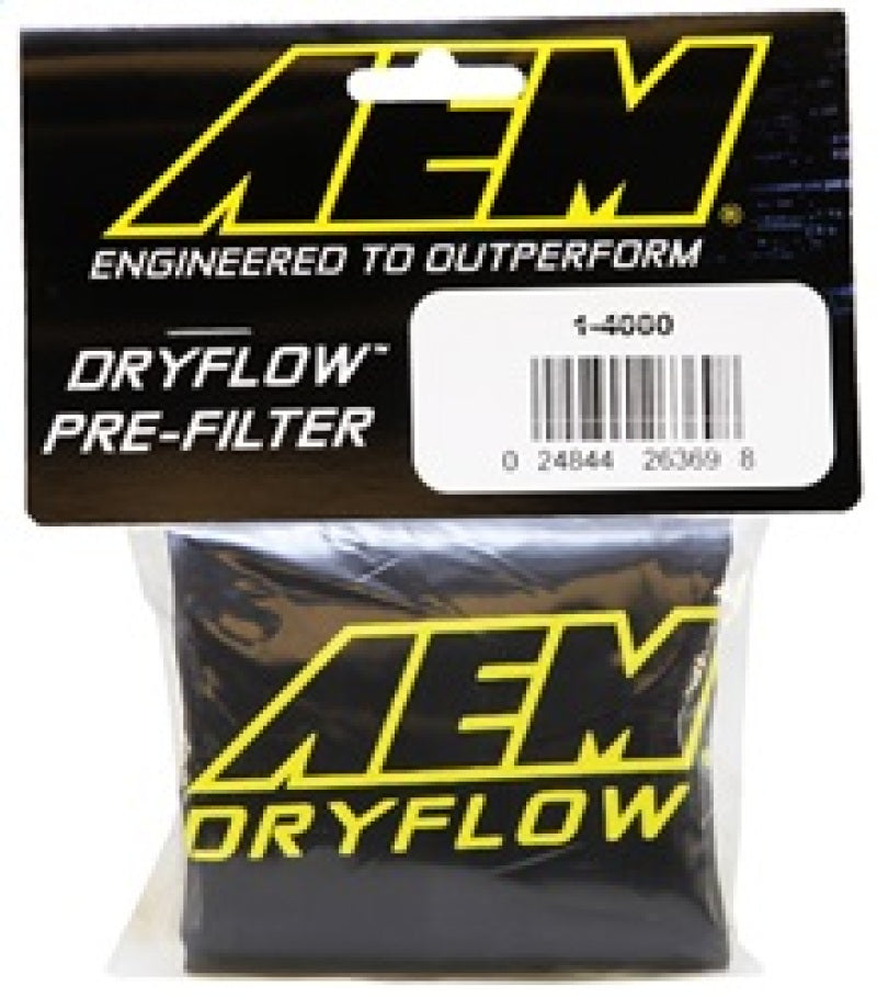 AEM Air Filter Wrap 6 in Base 5 1/4 in Top 5 in Tall