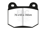 EBC 99-03 Mitsubishi Lancer Evolution 2.0 Turbo Bluestuff Rear Brake Pads