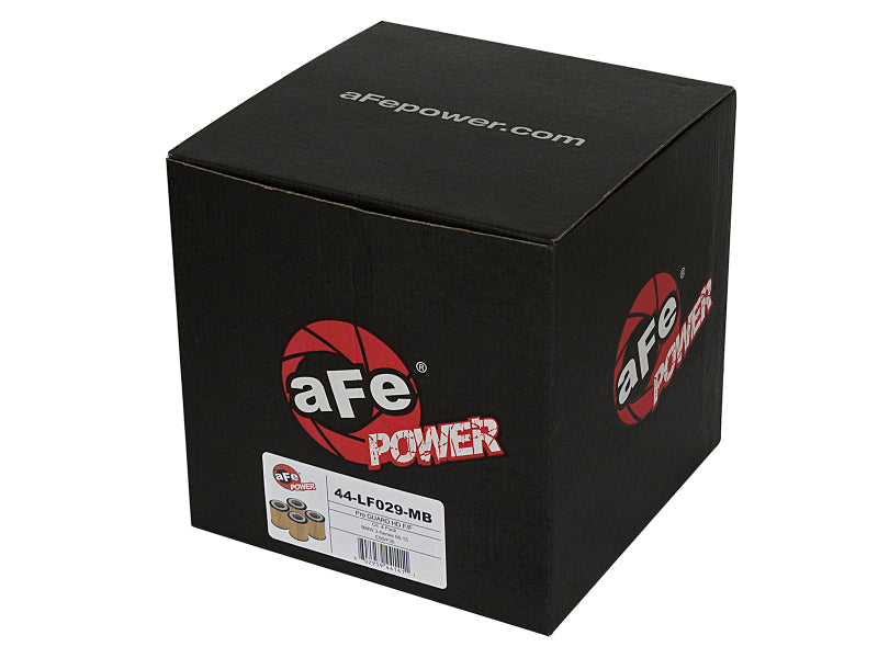 aFe Pro GUARD D2 Oil Filter 06-19 BMW Gas Cars L6-3.0T N54/55 - 4 Pack