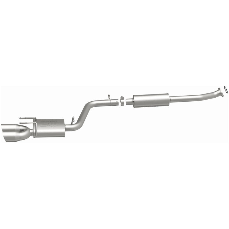 MagnaFlow CatBack 18-19 Toyota Camry SE 2.5L Street Series Single Exit Polished Stainless Exhaust