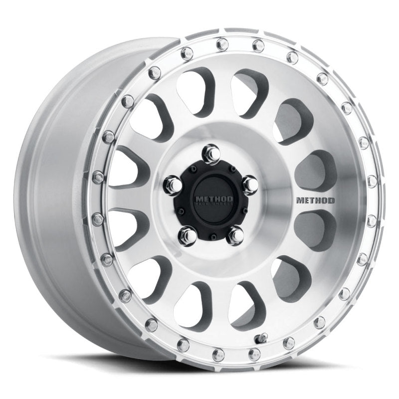 Method MR315 17x8.5 0mm Offset 5x150 110.5mm CB Machined/Clear Coat Wheel