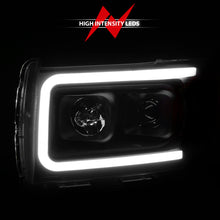 Load image into Gallery viewer, ANZO 2015+ GMC Canyon Projector Headlights w/ Plank Style Design Black w/ Amber