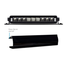 Load image into Gallery viewer, Borne Off-Road Light Bar Cover Single Row 10in Black