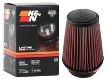 Load image into Gallery viewer, K&amp;N Universal Clamp-On Air Filter 4in FLG / 6in B / 4in T / 7in H