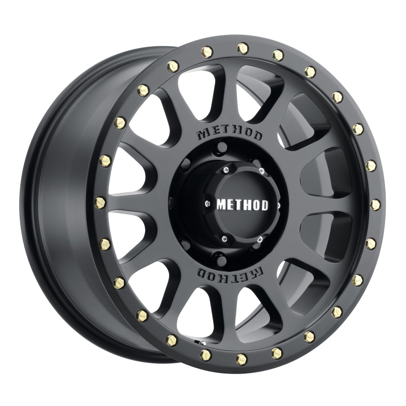 Method MR305 NV 20x9 +18mm Offset 8x170 130.81mm CB Matte Black Wheel