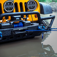 Load image into Gallery viewer, Borne Off-Road 10K Winch - Orange Synthetic Rope