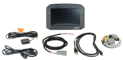 AEM CD-7FLG Carbon Flat Panel Logging Display with Internal GPS - Premium  from Precision1parts.com - Just $1829.95! Shop now at Precision1parts.com