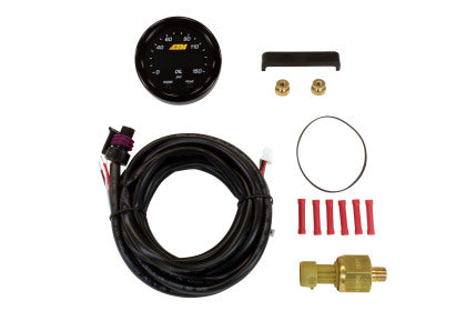 AEM X SERIES OIL PRESSURE GAUGE 0-150 psi - Premium  from AEM - Just $239.95! Shop now at Precision1parts.com