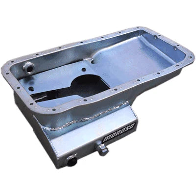 Moroso Honda / Acura 1.8L VTEC / Non-VTEC 5.5qt 6in Steel Street / Strip / Road Race Oil Pan - Premium  from Precision1parts.com - Just $388.99! Shop now at Precision1parts.com