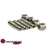 Load image into Gallery viewer, SpeedFactory Racing Titanium Turbo to Manifold Stud Kit – 4pc - Premium  from Precision1parts.com - Just $55.99! Shop now at Precision1parts.com