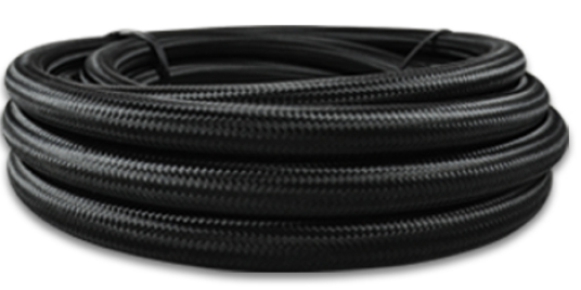 Vibrant -12 AN Black Nylon Braided Flex Hose - Premium  from Precision1parts.com - Just $46.99! Shop now at Precision1parts.com