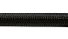 Load image into Gallery viewer, Vibrant -6 AN Black Nylon Braided Flex Hose (2 foot roll)