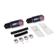 Load image into Gallery viewer, DeatschWerks 340lph DW300C Compact Fuel Pump w/ 99-04 Ford Lightning Set Up Kit (w/o Mounting Clips)