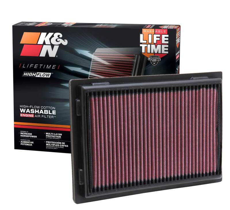 K&N 07 Lexus LS460 4.6L-V8 Drop In Air Filter