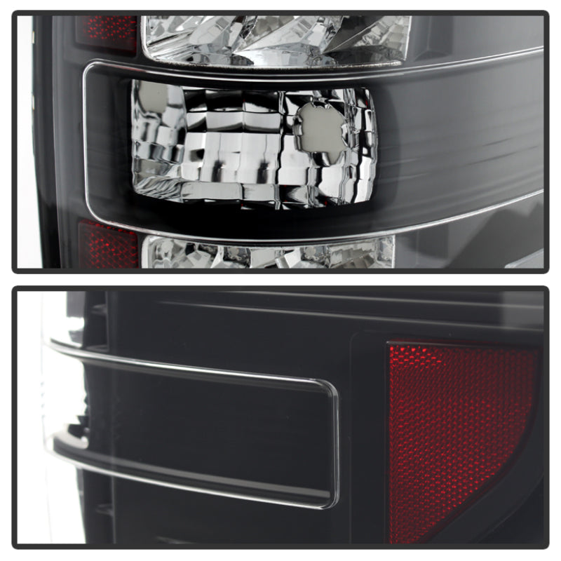 Spyder Ford F150 09-14 LED Tail Lights Black ALT-YD-FF15009-LED-BK