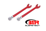 BMR 08-17 Challenger Lower Trailing Arms w/ Single Adj. Rod Ends - Red