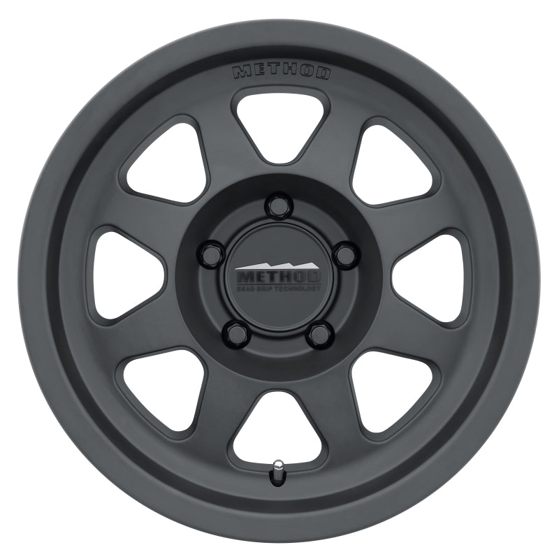 Method MR701 17x8.5 0mm Offset 5x5 71.5mm CB Matte Black Wheel