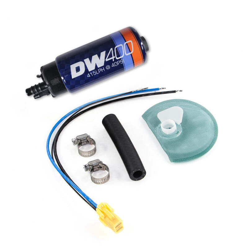 DeatschWerks 415LPH DW400 In-Tank Fuel Pump w/ 9-1045 Install Kit 05-10 Ford Mustang (Except GT500)