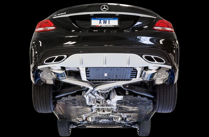 AWE Tuning Mercedes-Benz W205 C450 AMG / C400 Touring Edition Exhaust