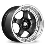 Konig SSM 18x9 5x114.3 ET22 Gloss Black w/ Machined Lip