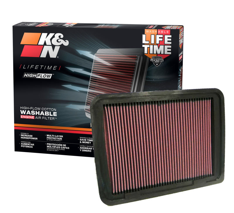 K&N Replacement Air Filter TOYOTA TACOMA 2.7L-L4; 2005-2010