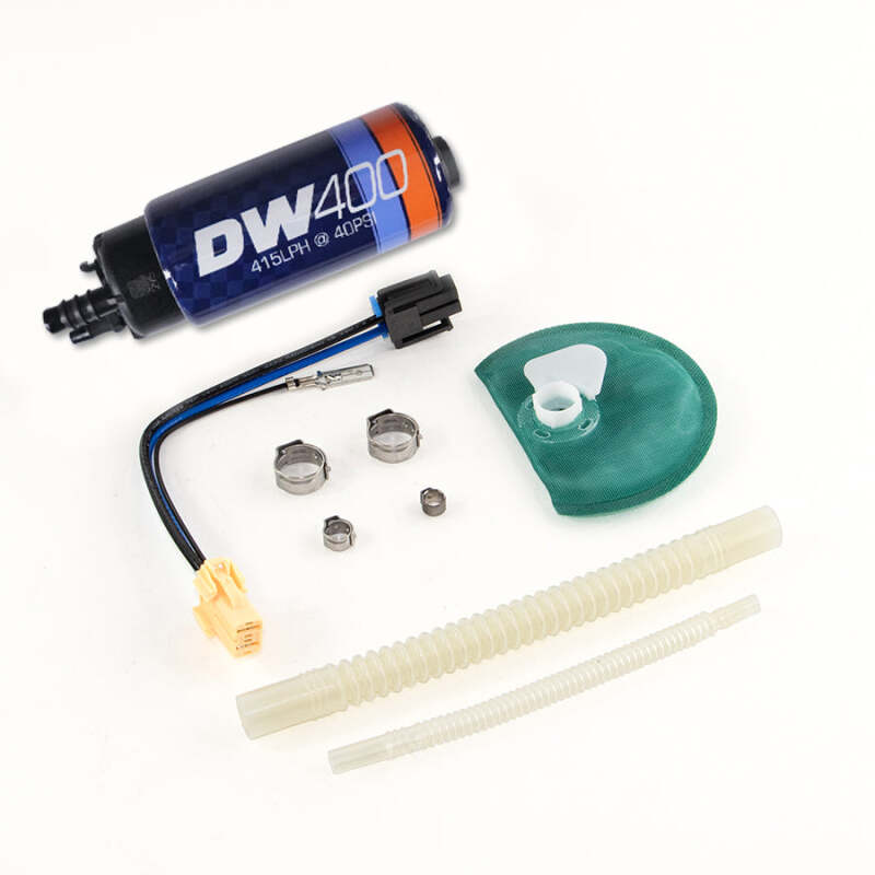 DeatschWerks 415LPH DW400 In-Tank Fuel Pump w/ 9-1046 Install Kit 11-14 Ford Mustang V6/GT