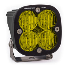 Load image into Gallery viewer, Baja Designs Squadron Pro Black Wide Cornering Pattern LED Light Pod - Amber