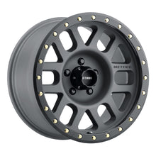 Load image into Gallery viewer, Method MR309 Grid 17x8.5 0mm Offset 5x5 94mm CB Titanium/Black Street Loc Wheel