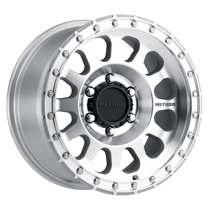 Method MR315 18x9 +18mm Offset 6x5.5 106.25mm CB Machined/Clear Coat Wheel