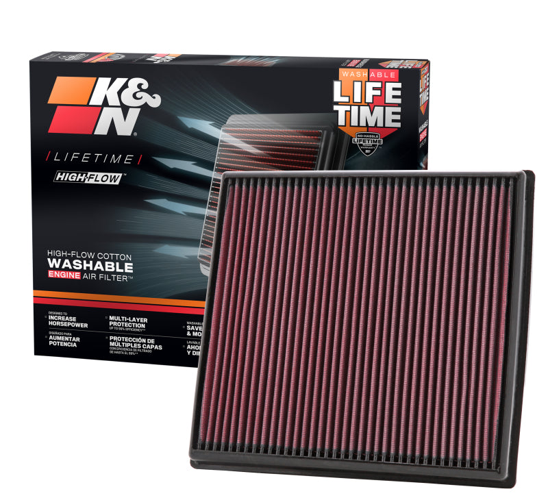 K&N Replacement Air Filter BMW X6 3.0L; 08-09