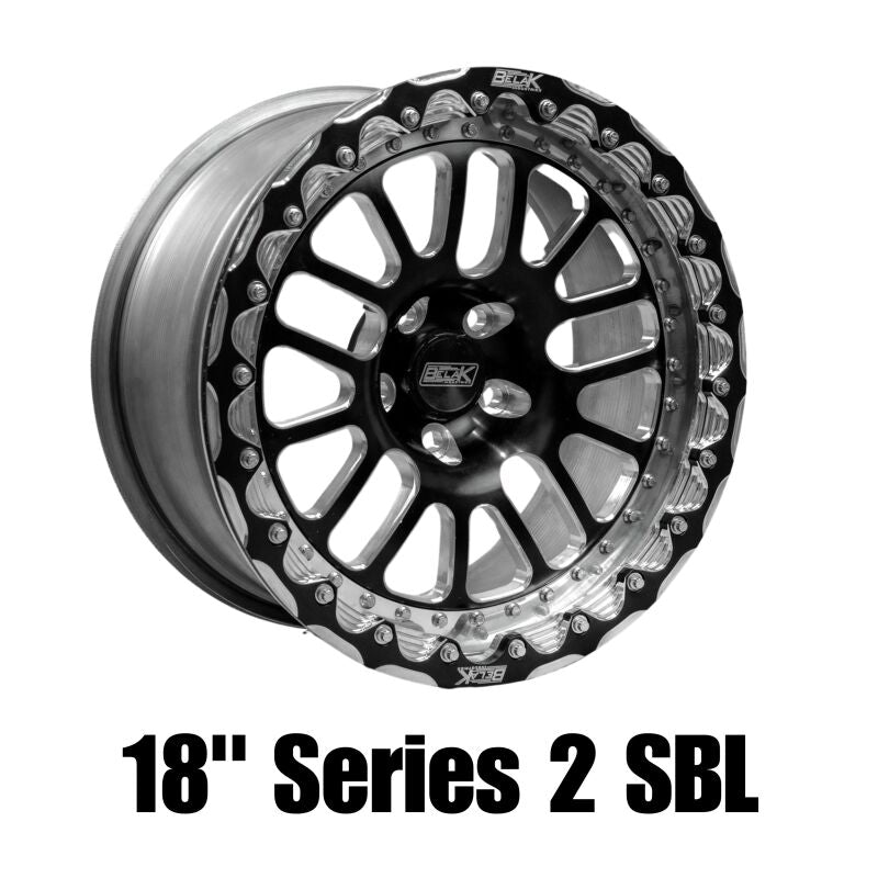 Belak 18x10 / 5.75in BS / 5x112mm BP / High Pad / Series 2 - Non-Beadlock Wheel