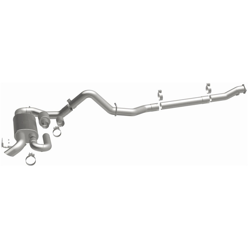 MagnaFlow 2021 Ford Bronco Overland Series Cat-Back Exhaust w/ Single Straight Driver Exit- No Tip