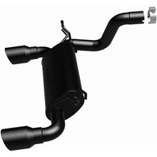 Load image into Gallery viewer, MagnaFlow 2018+ Jeep Wrangler 3.6L Dual Black Tip Axle-Back Exhaust