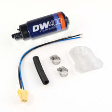 Load image into Gallery viewer, DeatschWerks 415LPH DW400 In-Tank Fuel Pump w/ 9-1041 Install Kit 98-11 Nissan Patrol