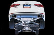 Load image into Gallery viewer, AWE Tuning Audi B9 S4 Track Edition Exhaust - Non-Resonated (Black 102mm Tips)