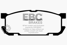 Load image into Gallery viewer, EBC 01-03 Mazda Miata MX5 1.8 (Sports Suspension) Yellowstuff Rear Brake Pads