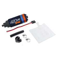 Load image into Gallery viewer, Deatschwerks DW420 Series 420lph in-tank fuel pump with install kit for Subaru Forester, Impreza, and Legacy.