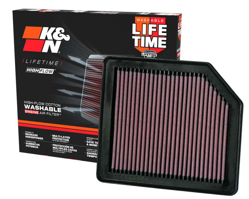 K&N 06-09 Honda Civic 1.8L L4 Drop In Air Filter