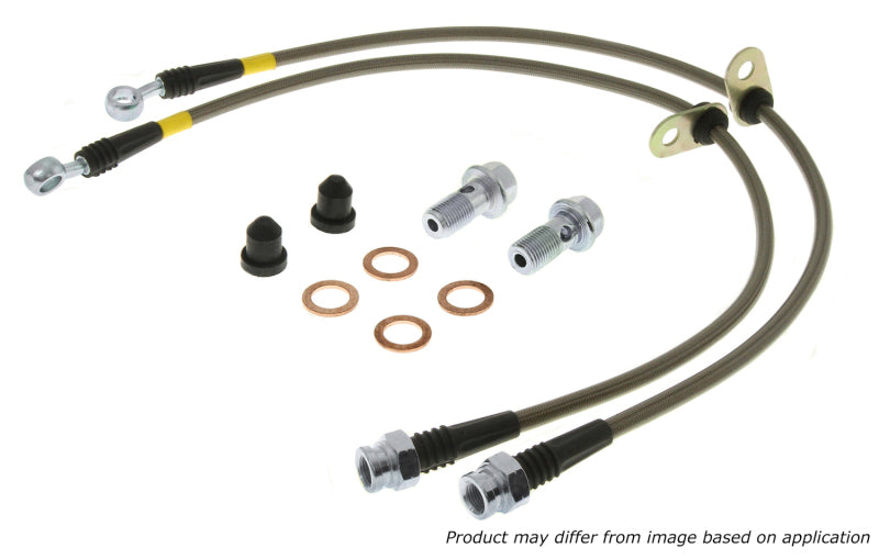 StopTech 02-06 Avalanche 1500 / 00-06 Yukon Denali 2WD Stainless Steel Rear Brake Lines