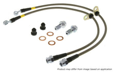 Load image into Gallery viewer, StopTech 08-09 Subaru STi / 13 Subaru BRZ / 13 Scion FR-S Stainless Steel Rear Brake Lines