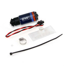 Load image into Gallery viewer, DeatschWerks 88-91 BMW 325i DW65C 265lph Compact Fuel Pump w/ Install Kit (w/o Mounting Clips)