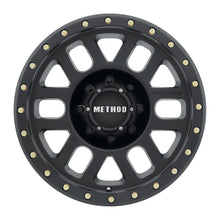 Load image into Gallery viewer, Method MR309 Grid 18x9 0mm Offset 8x180 130.81mm CB Matte Black Wheel