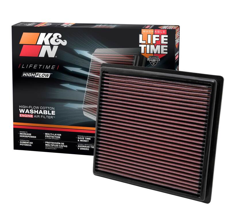 K&N 10 Lexus RX350 3.5L-V6 Drop In Air Filter