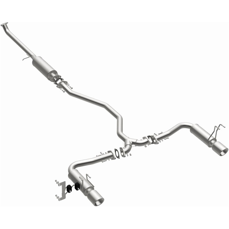 MagnaFlow 16-18 Honda Civic L4 2.0L Street Series Cat-Back Exhaust w/ Polished Tips